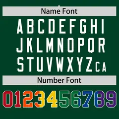 Green LGBT Rainbow Pride Month Baseball Jersey 4
