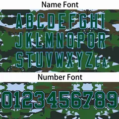 Green Lt Blue Camo Outdoor Windbreaker Waterproof Jacket 4