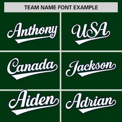 Green Navy-White Color Block Varsity Letterman Jacket 3