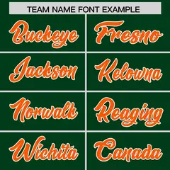 Green Orange and Navy Gradient Sides Fashion Football Jersey 3