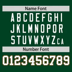 Green Orange Half Gradient Authentic Baseball Jersey 4