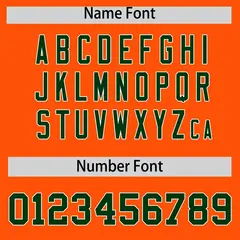 Green Orange K-Ribbon Raglan Color Block Full-Snap Letterman Jacket 4