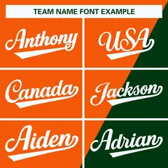 Green Orange-White Color Block Varsity Full-Snap Bomber Jacket 5