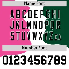 Green Pink White Couple Silhouettes Valentine's Baseball Jersey 5