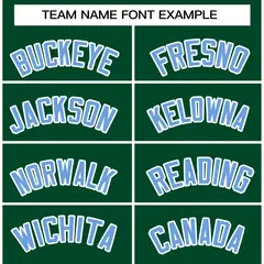 Green Powder Blue-White Raglan Varsity Full-Snap Letterman Jacket 3