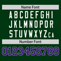 Green Purple Color Block Varsity Full-Snap Letterman Jacket 4