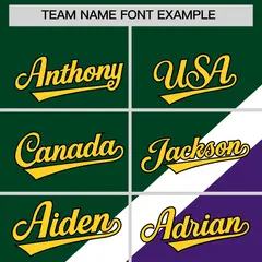 Green Purple Raglan Varsity Letterman Baseball Jacket 3