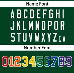 Green Rainbow Pride Month Raglan Sleeves Baseball Jersey 4