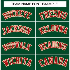 Green Red-Khaki Classic Varsity Full-Snap Letterman Jacket 3