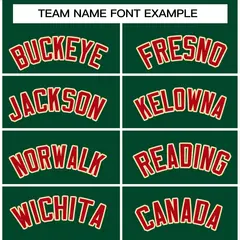 Green Red-Khaki Classic Varsity Full-Snap Letterman Jacket 5