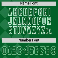 Green Rhombus Design Authentic Baseball Jersey 4