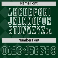 Green Rhombus Design Authentic Baseball Jersey 4