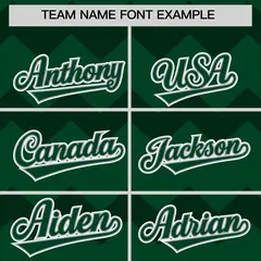 Green Ripple Color Block Varsity Letterman Jacket 3
