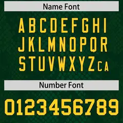 Green Snakeskin Graffiti Pattern Authentic Football Jersey 4