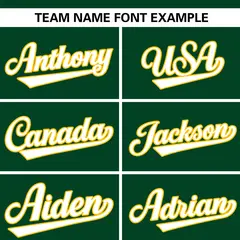 Green Stand Collar Classic Baseball Jersey 3