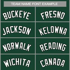 Green White-Black Classic Casual Basketball Jersey 3