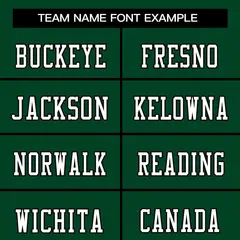 Green White-Black Classic Style Mesh Football Jersey 3