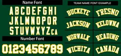 Green White Classic Authentic Pullover Baseball Jersey 3