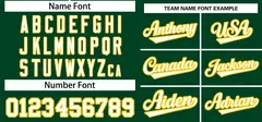 Green White Classic Authentic Pullover Baseball Jersey 3