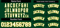 Green White Classic Authentic Pullover Baseball Jersey 3