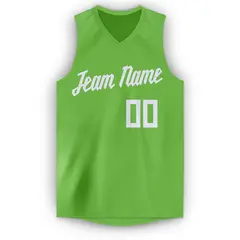 Green White Classic Fashion Basketball Jersey 5