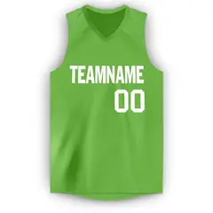 Green White Classic Fashion Sportwear Basketball Jersey 5