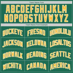 Green White Classic Sets Basketball Jersey 5