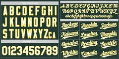 Green White-Gold Authentic Classic Baseball Jersey 3