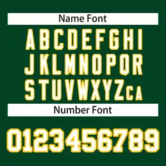 Green White-Gold Mesh Football Jersey 4