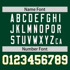 Green White-Gold Raglan Sleeves Authentic Baseball Jersey 4