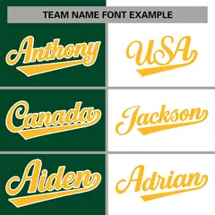 Green White-Gold Two Tone Split Varsity Letterman Jacket 5