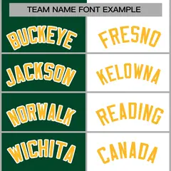 Green White-Gold Two Tone Split Varsity Letterman Jacket 5