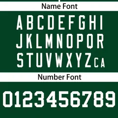 Green White Gradient Ribbed Authentic Baseball Jersey 4