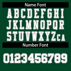Green White Gray Classic Style Authentic Football Jersey 4