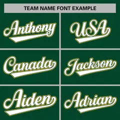 Green White-Green Raglan Varsity Full-Snap Letterman Jacket 5