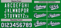 Green White-Navy Raglan Sleeves Authentic Baseball Jersey 3