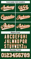 Green White-Orange Classic Basketball Jersey 2