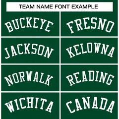 Green White Raglan Varsity Full-Snap Letterman Jacket 3