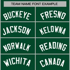 Green White Raglan Varsity Full-Snap Letterman Jacket 5