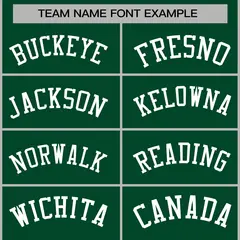 Green White Raglan Varsity Full-Snap Letterman Jacket 5