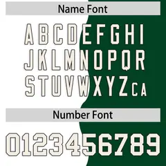 Green White Split Fashion Mesh Football Jersey 4