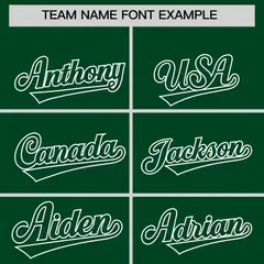 Green White Two Tone Raglan Varsity Letterman Jacket Hoodie 5
