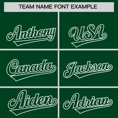 Green White Two Tone Raglan Varsity Letterman Jacket Hoodie 5