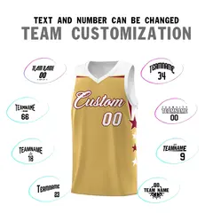 Green White Two Tone Side Star Color Block Basketball Jersey 4