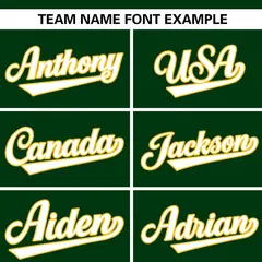 Green White Varsity Full-Zip Letterman Baseball Jacket 7