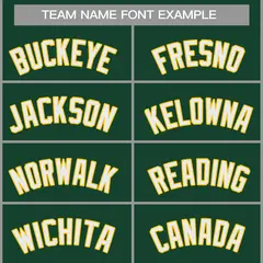 Green White-Yellow Classic Casual Basketball Jersey 3