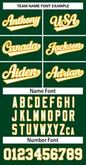 Green White-Yellow Sleeveless Striped Baseball Jersey 5