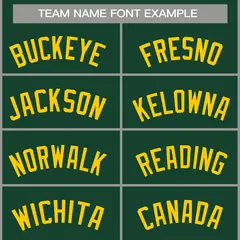Green Yellow Classic Casual Basketball Jersey 3