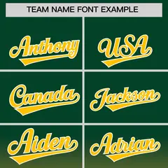 Green Yellow Gradient Letterman Varsity Jacket Hoodie 5