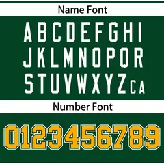 Green Yellow Gradient Thick Stripe Raglan Baseball Jersey 4